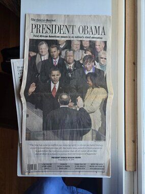 The Courier-Journal President Obama is elected: 21 Jan 2009
